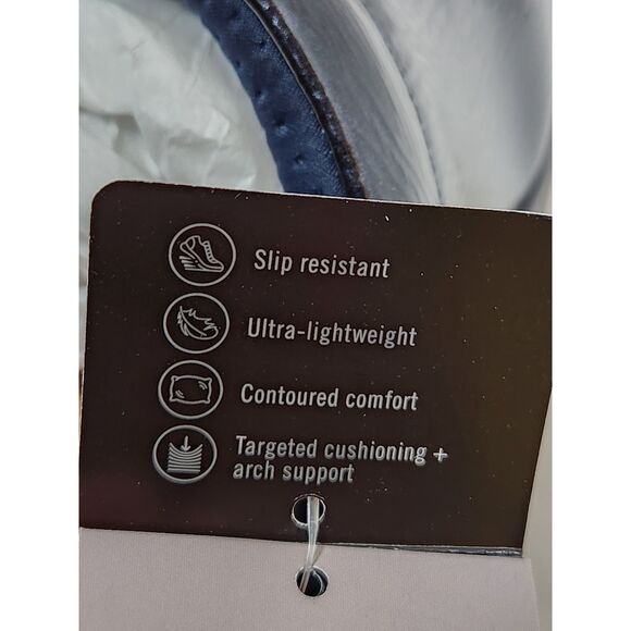 Clarks Pro Clog Women's Size 11 Navy Patent - Picture 6 of 9